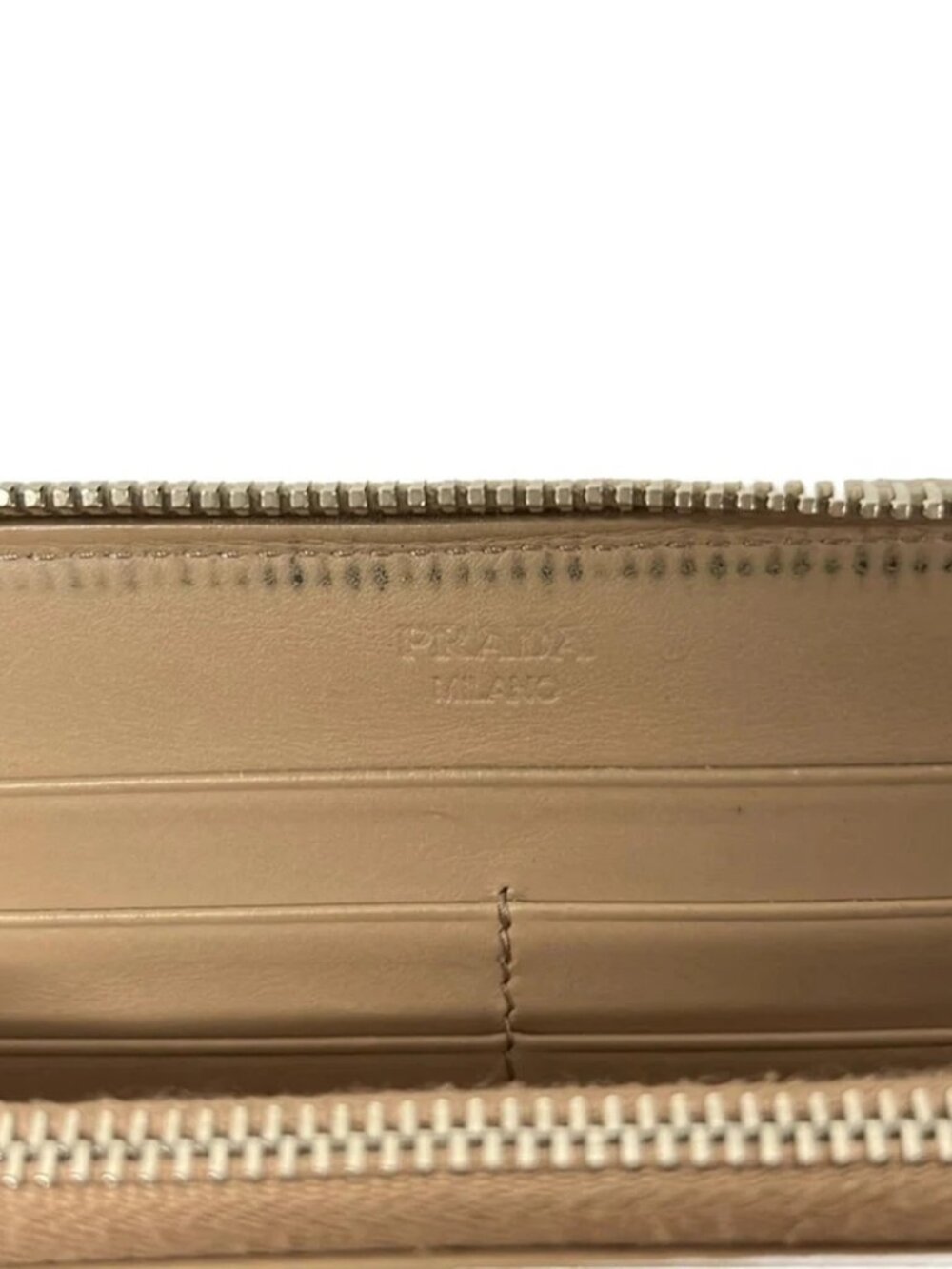 PRADA - Yellow Patent Leather Hardware Long Wallet - Picture 5 of 7